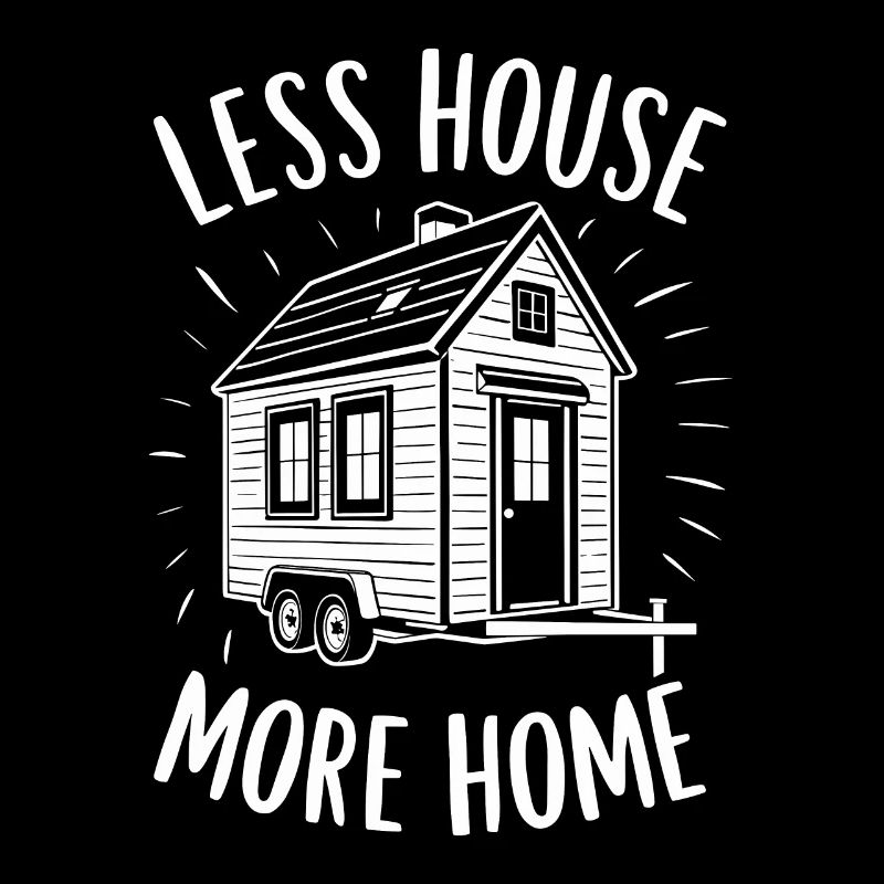 Rolling Tiny House Minimalistischer Lebensstil