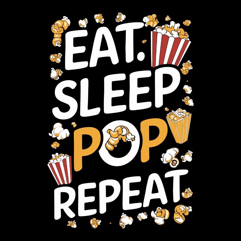 Lustiger Popcorn-spruch, Binge-watching-popcorn