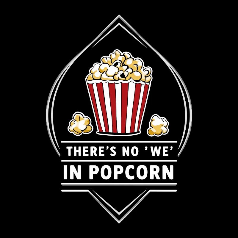 Dicton de pop-corn amusant, pop-corn en rafale