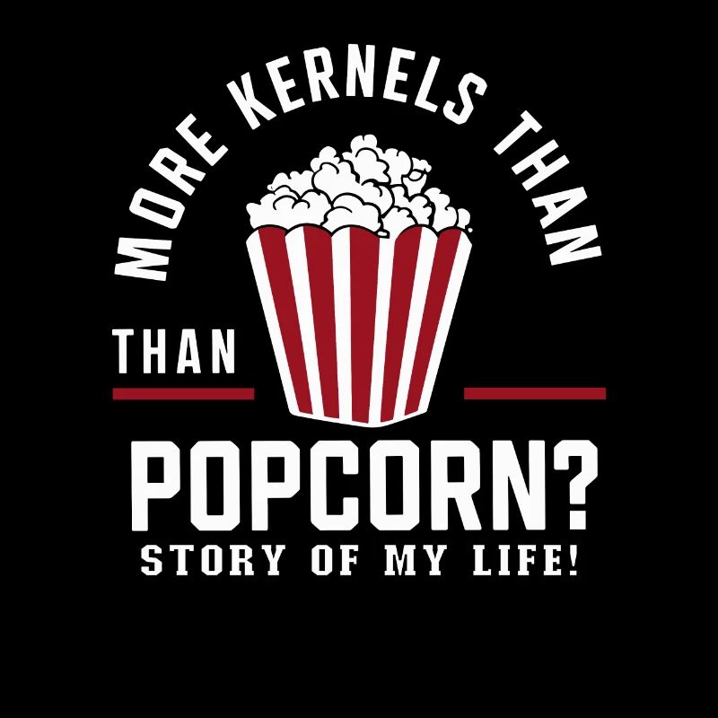 Lustiger Popcorn-spruch, Binge-watching-popcorn