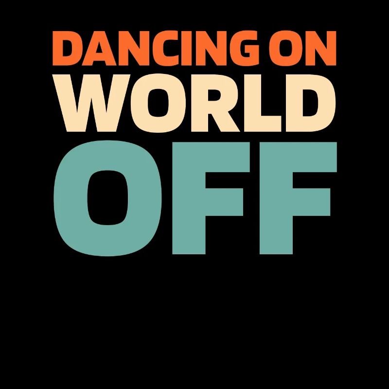 Danseurs dansants dansant sur World Off