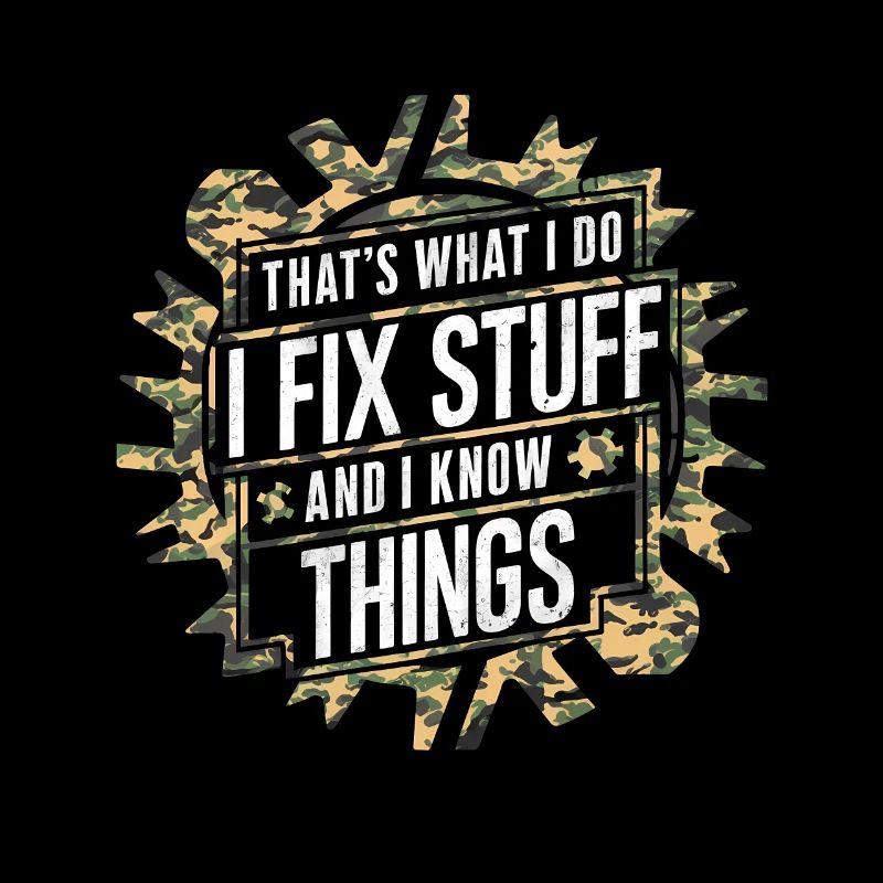 Car mechanic mechatronics technician screwdriver sayings