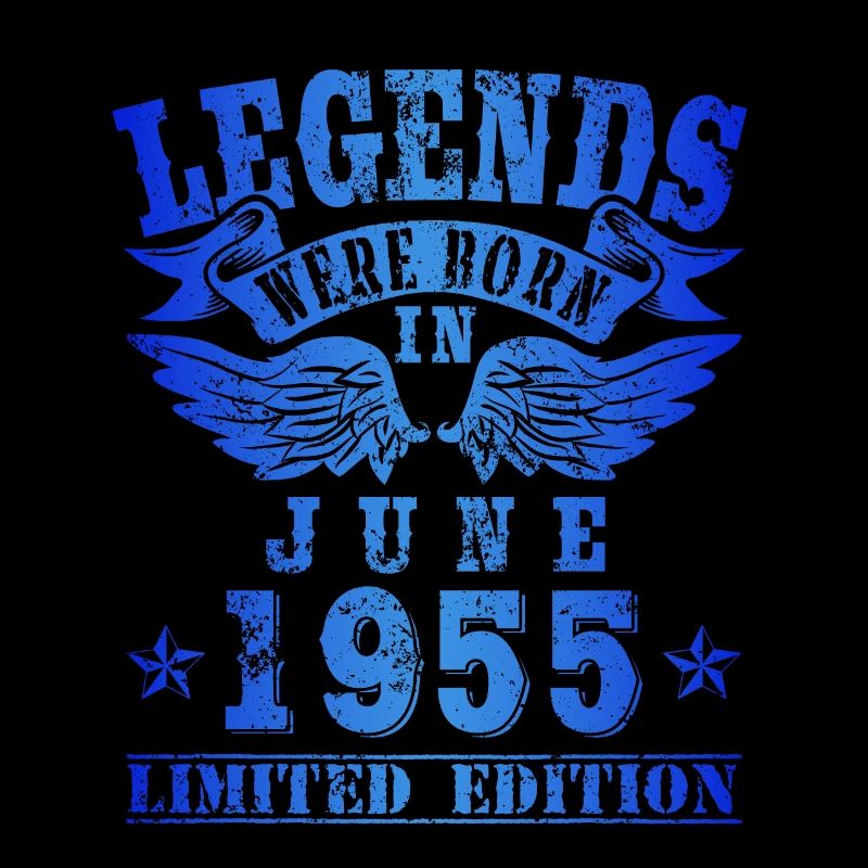 Legends were born in Juni 1955 Geburtstag