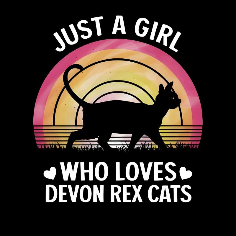 Katze Devon Rex Geschenk