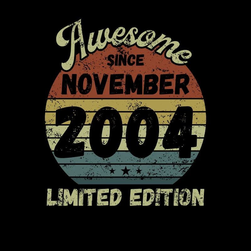 Awesome since November 2004 - Geburtstag