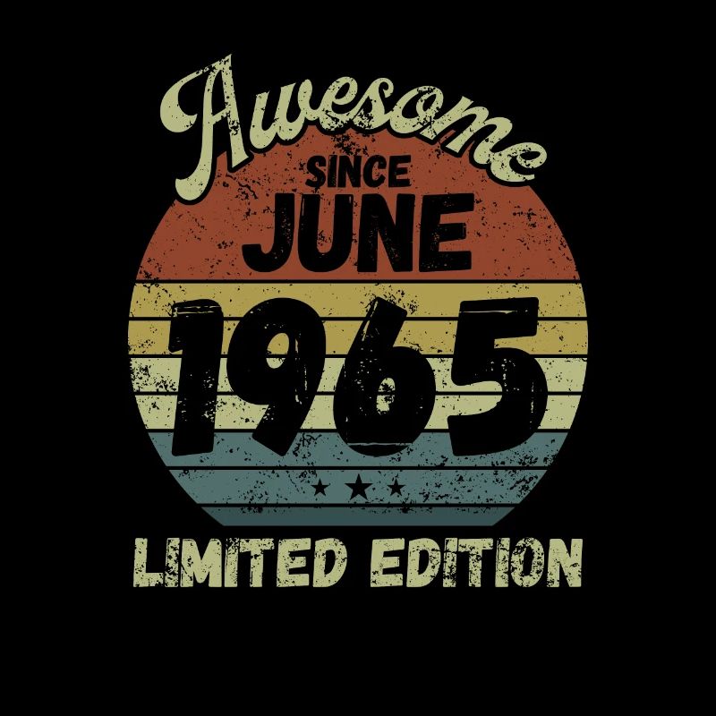 Awesome since June 1965 - Geburtstag
