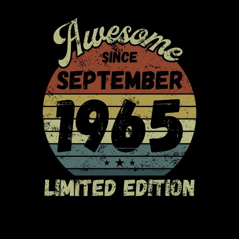 Awesome since September 1965 - Geburtstag
