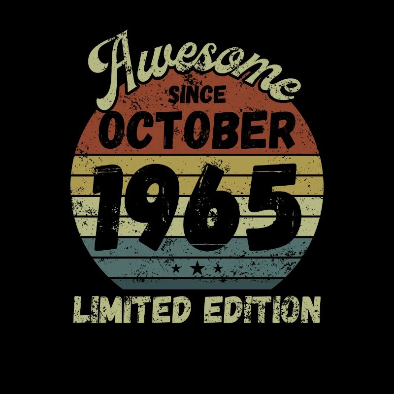 Awesome since October 1965 - Geburtstag