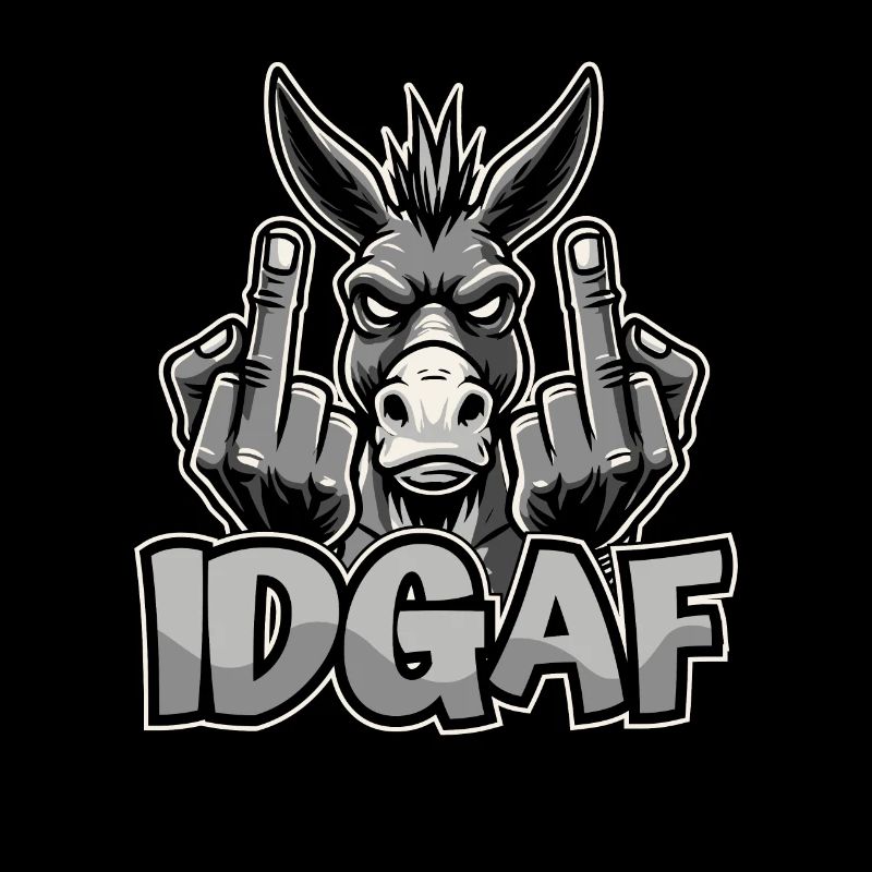 Muli Donkey Idgaf