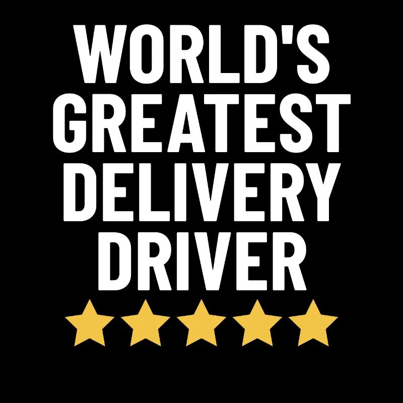 World's Greatest Delivery Driver Funny Dash