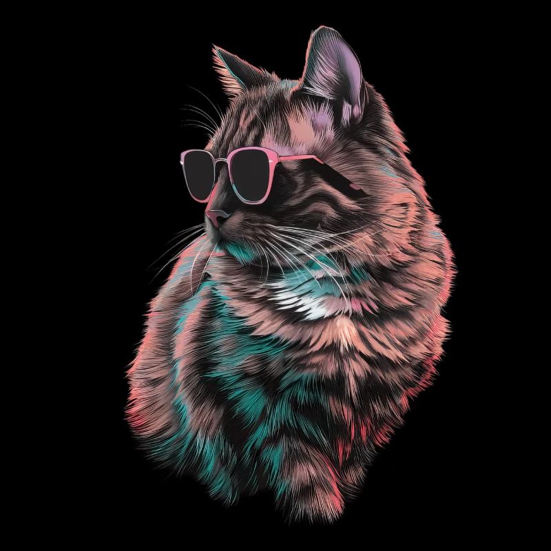 Sonnenbrille der Burma-Katze Geschenk