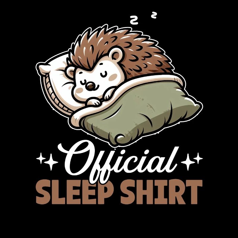 Official Sleeping House Hedgehog PJ Sleeping