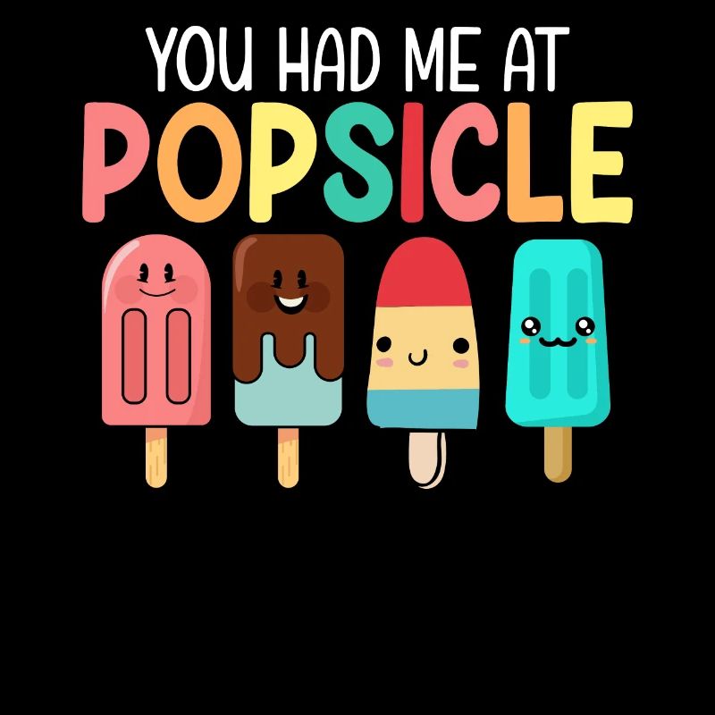 Eis am Stiel Lustiges Eis Gefrorenes Dessert Eis