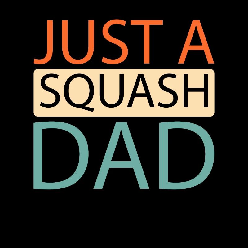 Le squash juste un papa de squash