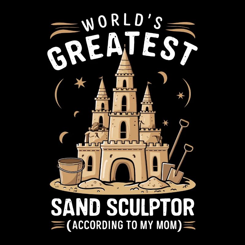 Art créatif des châteaux de sable sur la plage | Sculptures