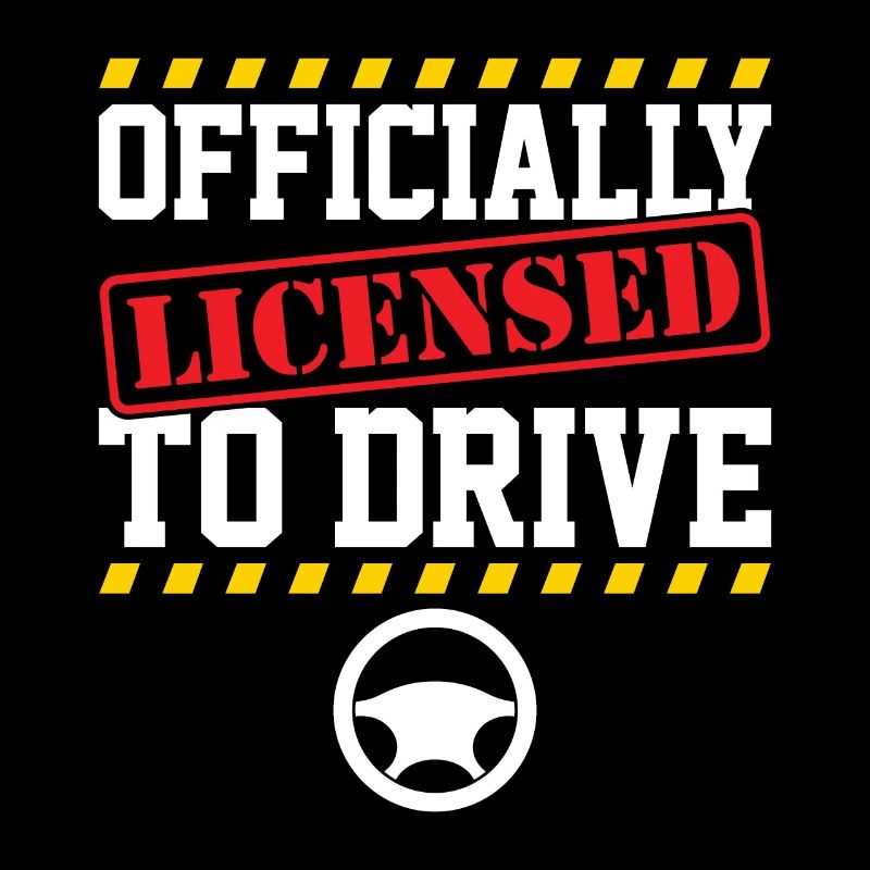 Officially Licensed to Drive Permit New Driver
