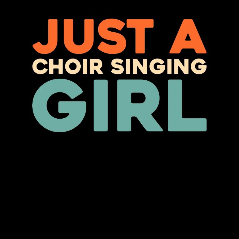 Chanteuse de chorale Juste une chanteuse de chorale