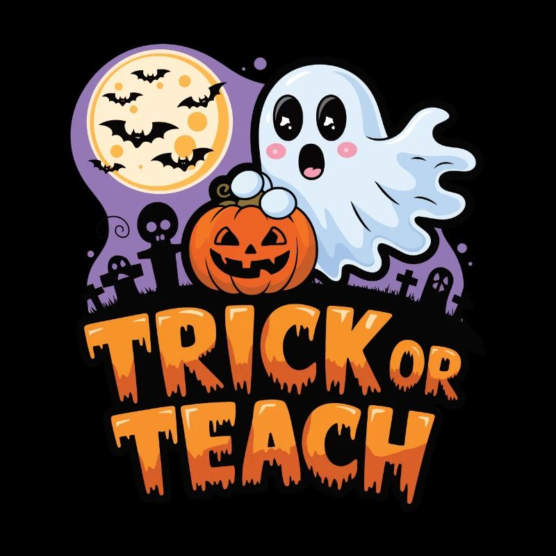 Trick Or Teach Halloween Lehrer