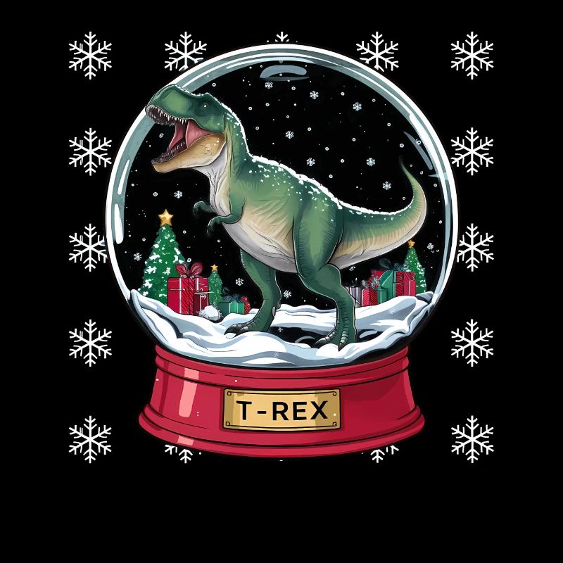 Dinosaure Trex T-Rex Noël Noël