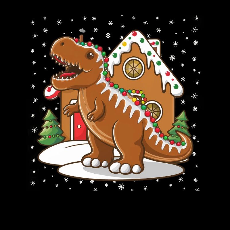 Dinosaure Trex T-Rex Noël Noël