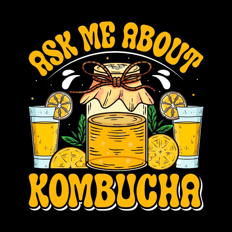 Kombucha Scoby fermented drinks