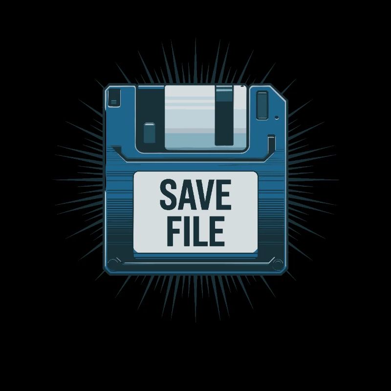 Save Disk Diskette 90s PC für einen Computer