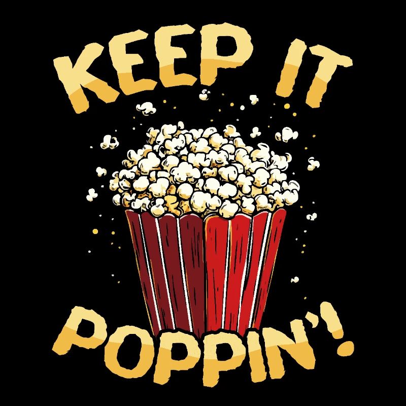Gardez-le éclatant ! Pop-corn