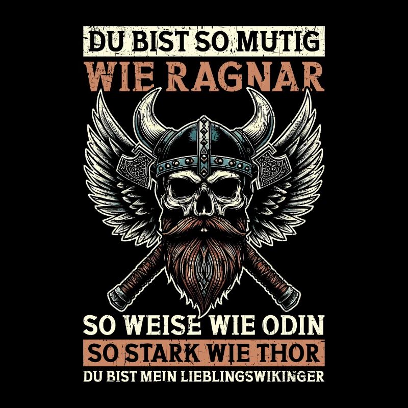 Wikinger Papa Vatertag Vaterschaft Elternteil