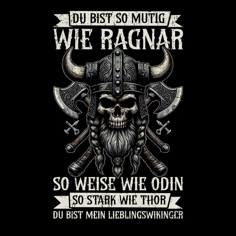 Wikinger Papa Vatertag Vaterschaft Elternteil