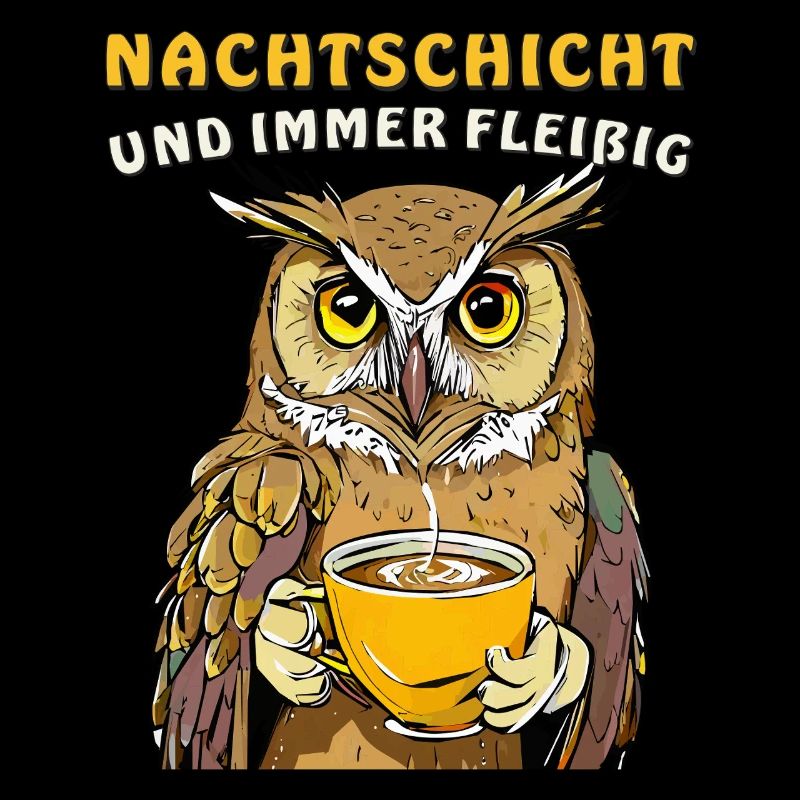 EULE NACHTSCHICHT UND IMMER FLEIßIG