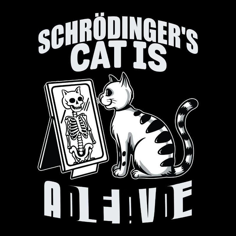 Le chat de Schrödinger mort et vif