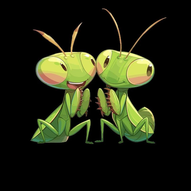 Praying mantises Praying mantis