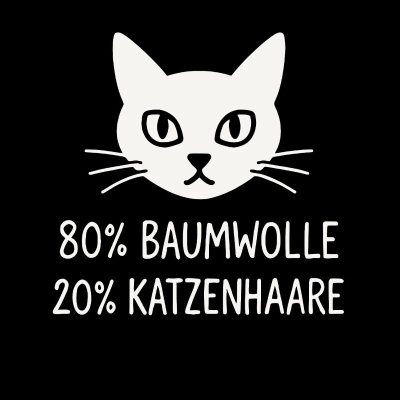 80 % coton – 20 % poils de chat