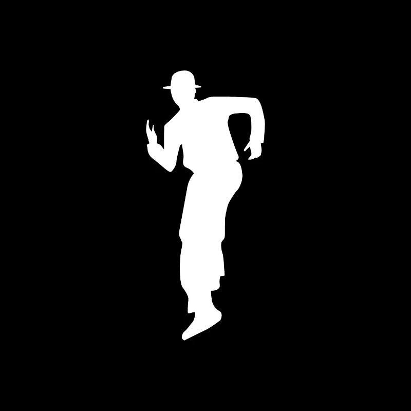Silhouette de danseuse danseuse