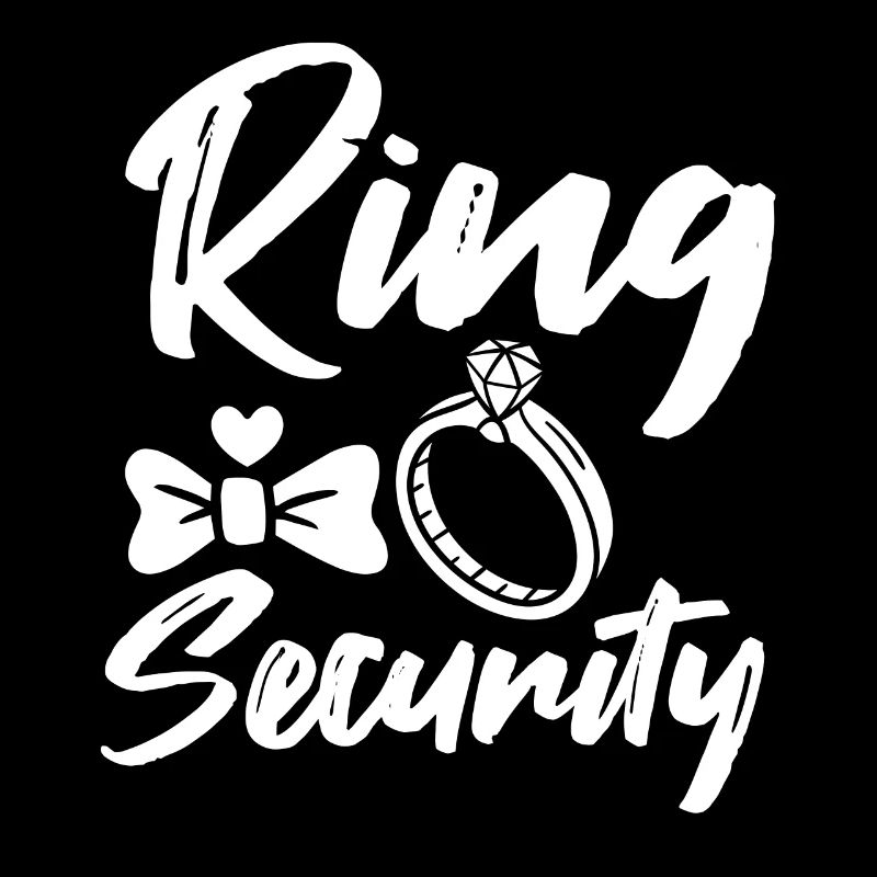 Funny Wedding Ring Security Bearer Outfit