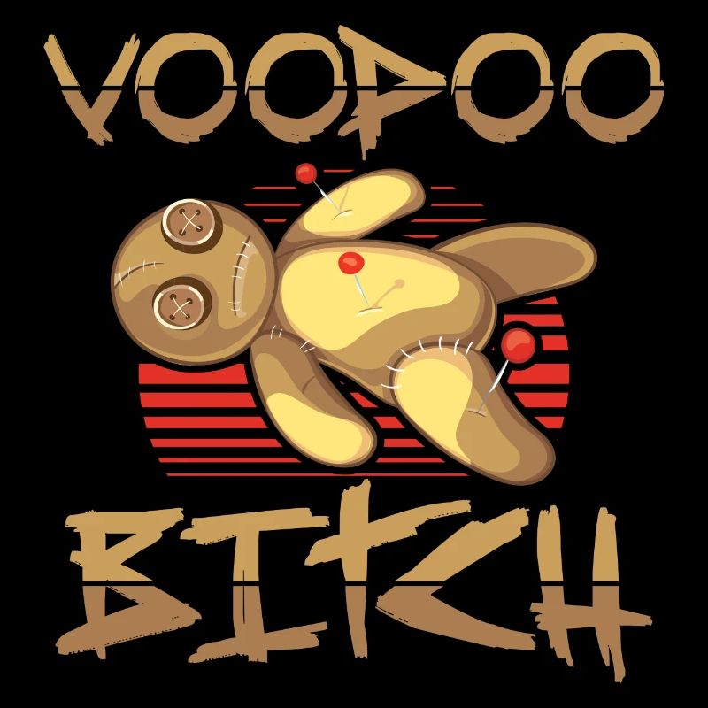 Voodoo Gaver | Sort magic voodoo dukke