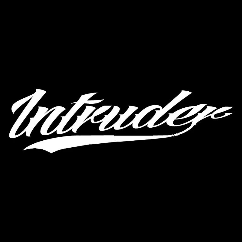 intrus hacker intrus clan sticker ordinateur