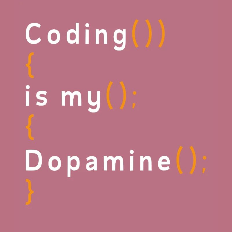 Drôle de codage est mon codeur de dopamine