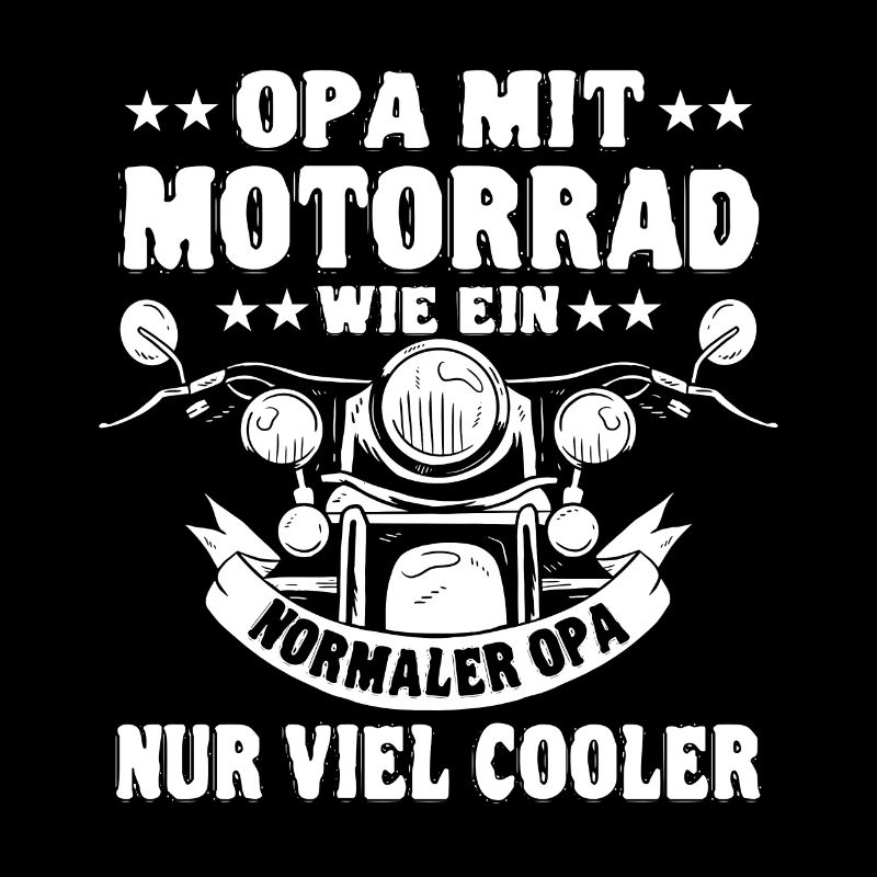 Opa Mit Motorrad Wie Ein Normaler Opa Lustige
