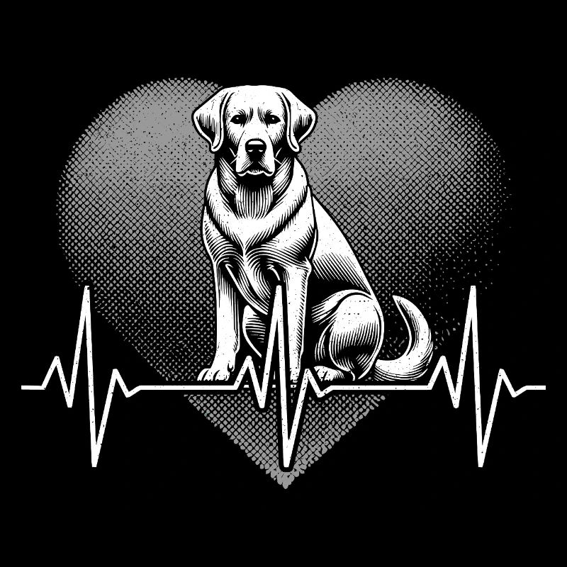 Herzschlag Labrador