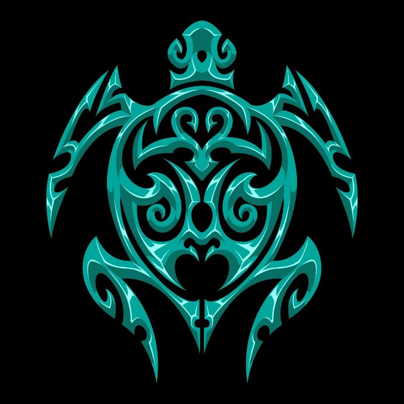 Maori Turtle Tribal Divers Animals