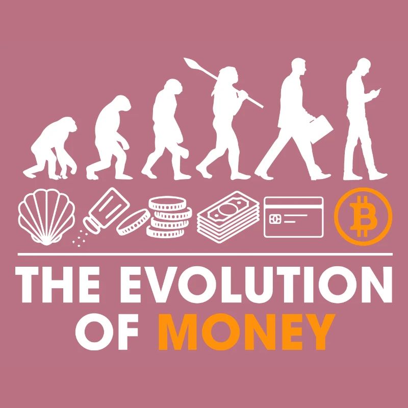 Die Entwicklung des Geldes Krypto BTC Bitcoin