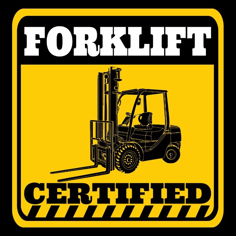 Certified forklift driver competence