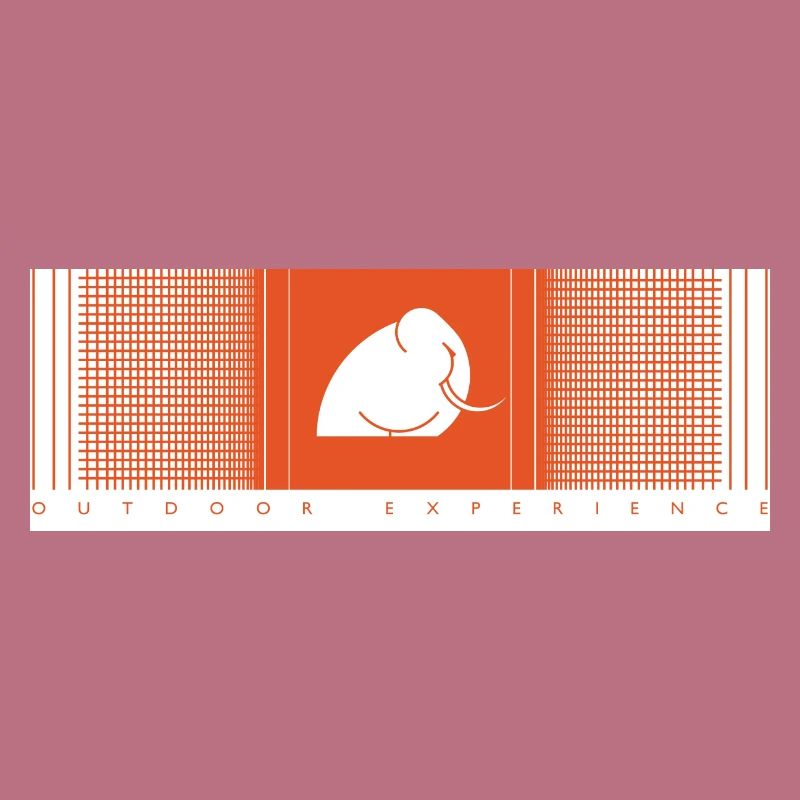 Mamood gradient check pattern orange