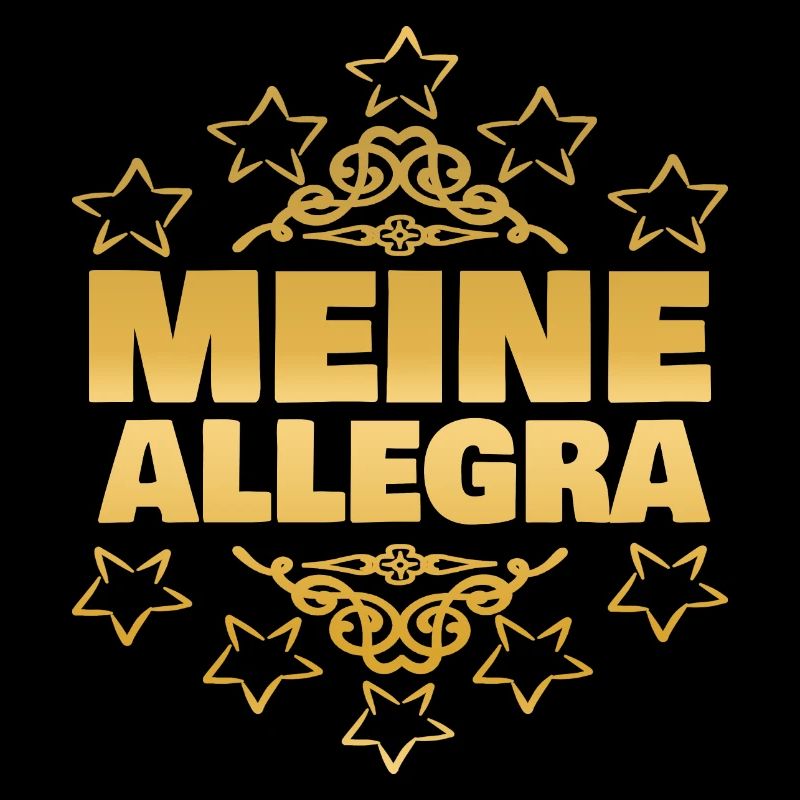 Allegra als Mädchen