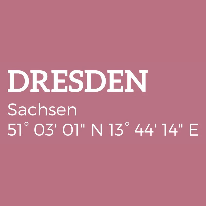 Dresden Saxony coordinates