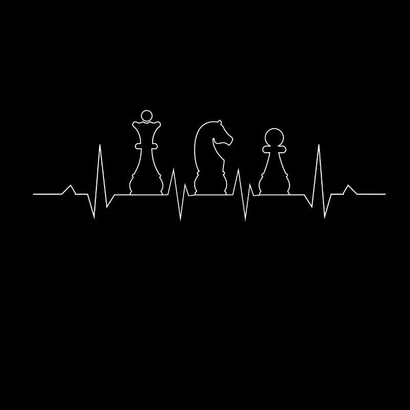 Chess heart rate chessmen