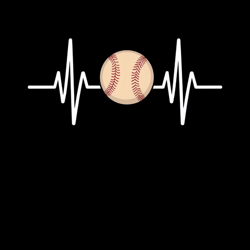 Conception de battement de cœur de baseball