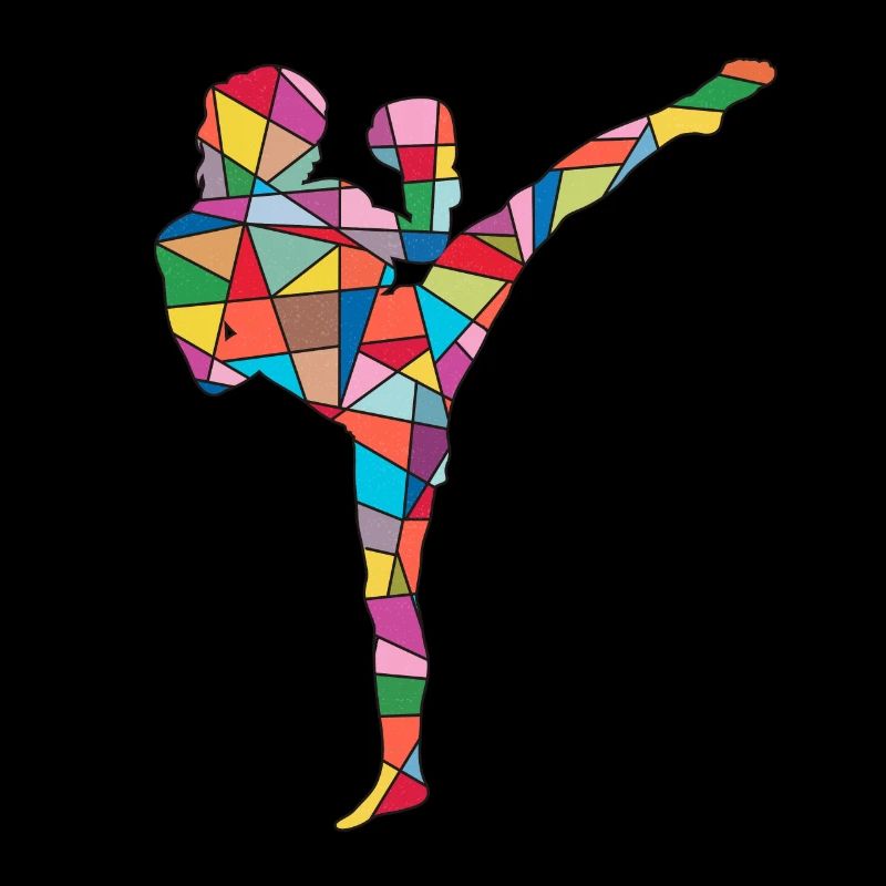Muay Thai Kickboxer Kampfkunst Kickboxen Mädchen