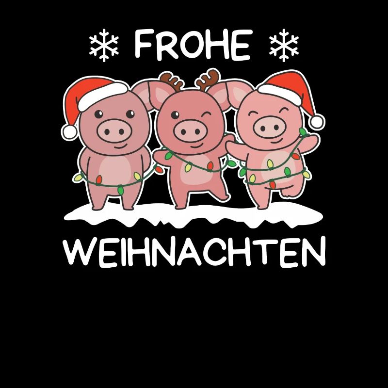 Joyeux Noël Cochon Réveillon de Noël Cochons